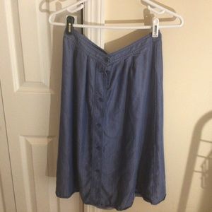 Skirt and matching shirt